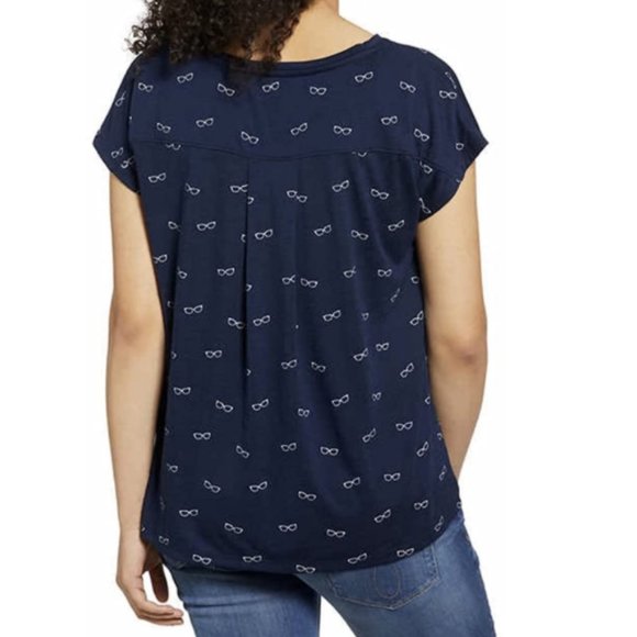 NWT IZOD Women's Short Sleeve T-Shirt Yellow Blue Pink Navy Sizes S M L XL $45 - Picture 5 of 7